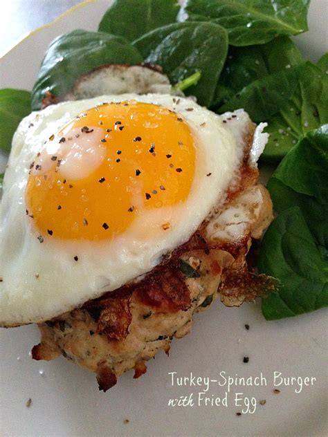 Fried Egg Turkey Burgers with Sweet Potato “Buns”
