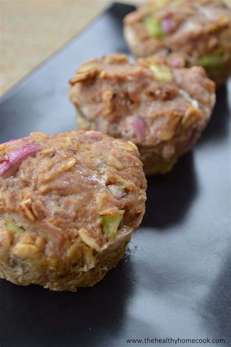 Turkey & Oat Meatloaf Muffins The Healthy Home Cook