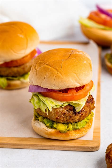 Air Fryer Turkey Burgers Easy Healthy Recipes