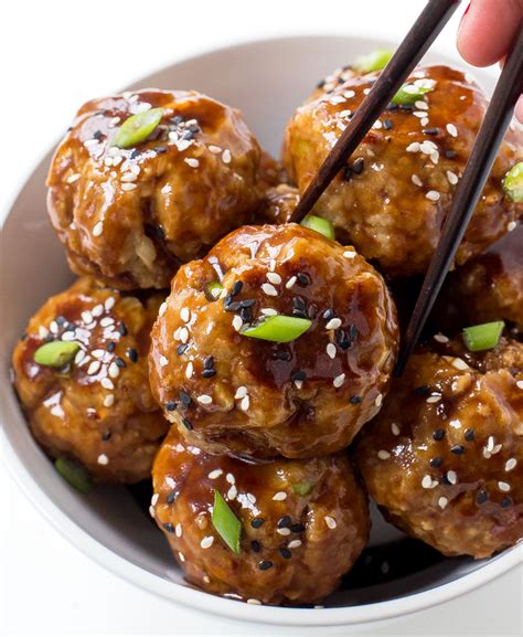 ASIAN TURKEY MEATBALLS 1 Dozen