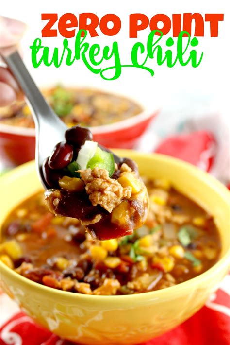 Zero Point Turkey Chili Recipe Turkey chili, Chili, Food recipes