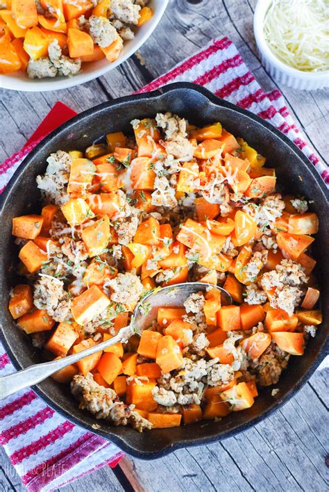 Ground Turkey Sweet Potato Hash — Home & Plate Easy Seasonal Recipes