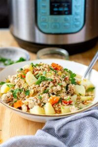 Instant pot Ground Turkey & Potato Stew (Whole30, GlutenFree)